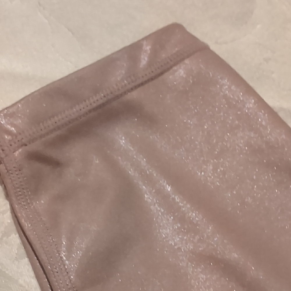 Athleta Medium Shimmering Beige Leggings - Picture 4 of 8